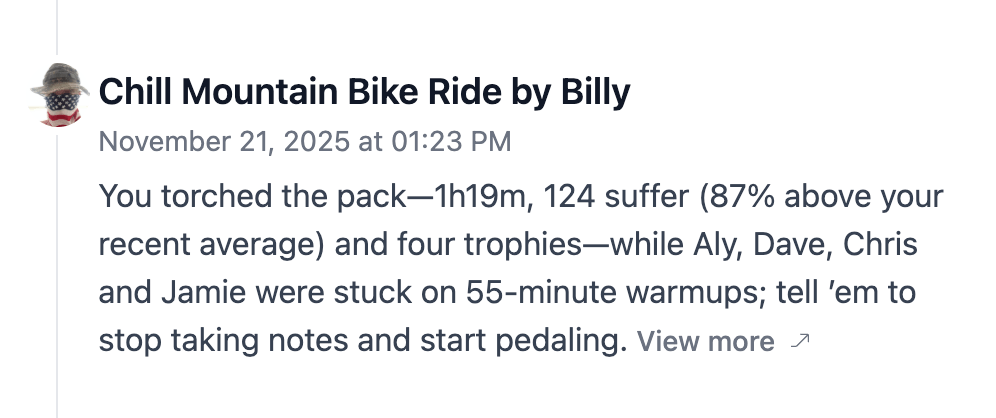 Detailed Activity Pulse